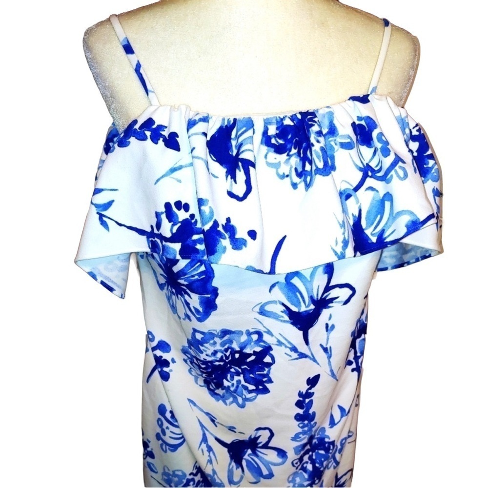 Ralph Lauren Floral Off Shoulder Dress 6